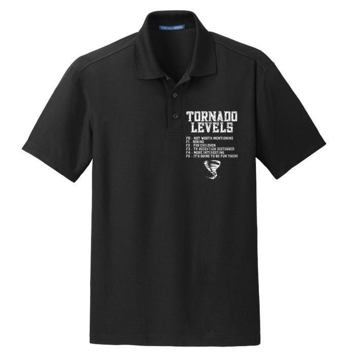 Tornado Chaser Storm Chaser Dry Zone Grid Polo