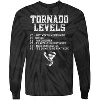 Tornado Chaser Storm Chaser Tie-Dye Long Sleeve Shirt