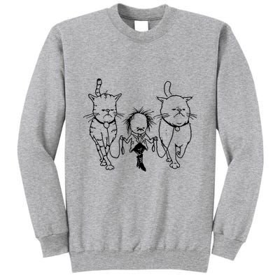 Theartofpants Cat Strut Tall Sweatshirt