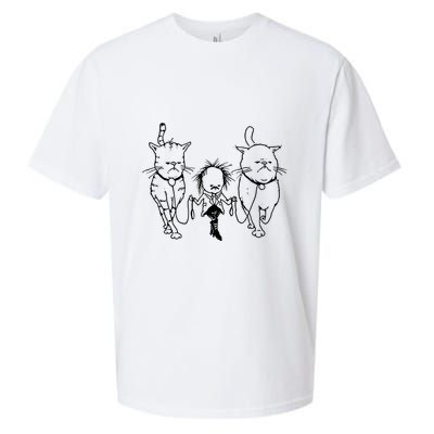Theartofpants Cat Strut Sueded Cloud Jersey T-Shirt