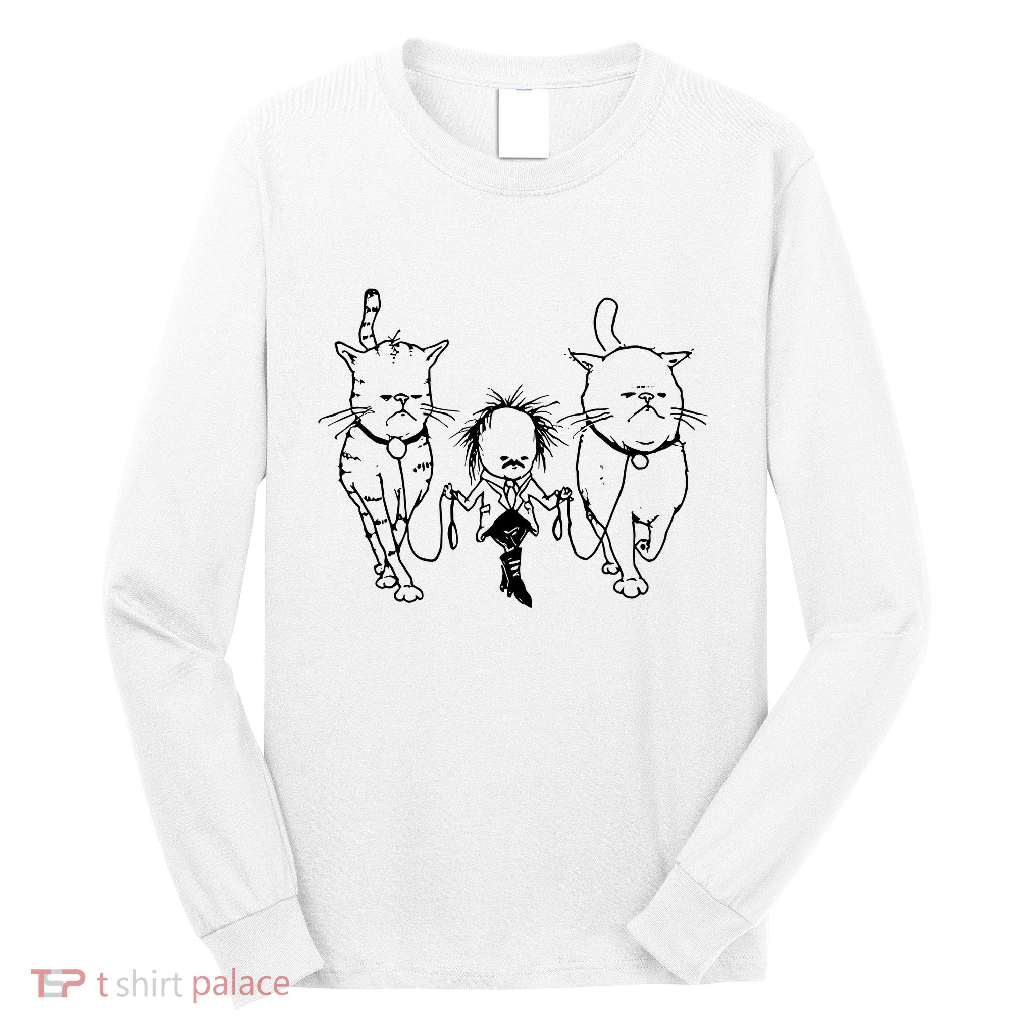 Theartofpants Cat Strut Long Sleeve Shirt