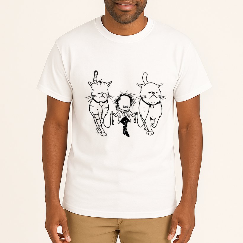 Theartofpants Cat Strut Tall T-Shirt