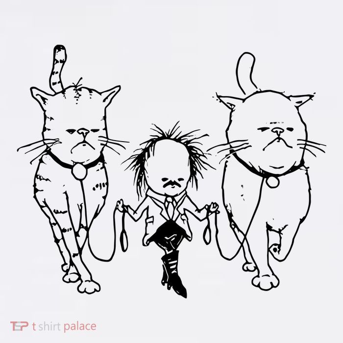 Theartofpants Cat Strut Flatbill Hat