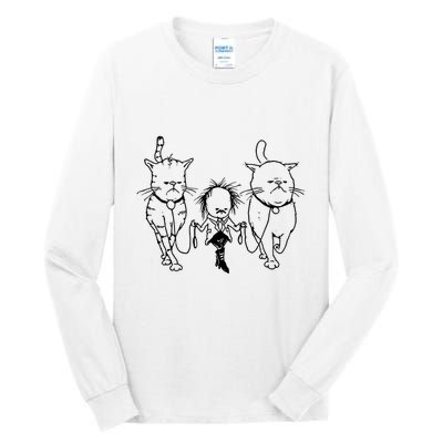 Theartofpants Cat Strut Tall Long Sleeve T-Shirt