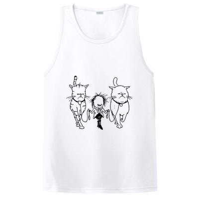 Theartofpants Cat Strut PosiCharge Competitor Tank