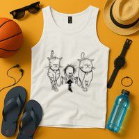 Theartofpants Cat Strut Tank Top