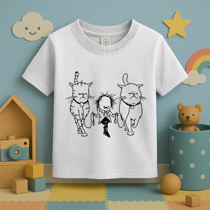 Theartofpants Cat Strut Toddler T-Shirt
