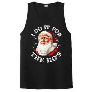 Trump Christmas Santa Claus I Do It For The Hos Cute Xmas Great Gift PosiCharge Competitor Tank