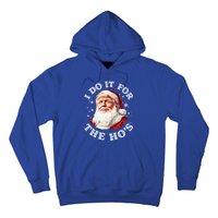 Trump Christmas Santa Claus I Do It For The Hos Cute Xmas Great Gift Hoodie