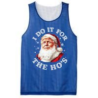 Trump Christmas Santa Claus I Do It For The Hos Cute Xmas Great Gift Mesh Reversible Basketball Jersey Tank