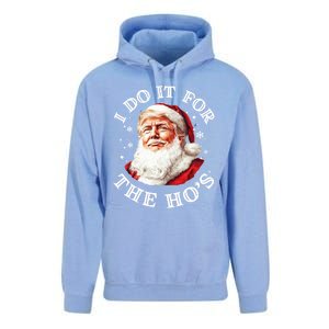 Trump Christmas Santa Claus I Do It For The Hos Cute Xmas Great Gift Unisex Surf Hoodie