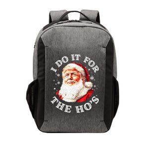 Trump Christmas Santa Claus I Do It For The Hos Cute Xmas Vector Backpack