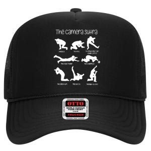 The Camera Sutra Funny Photography Poses High Crown Mesh Back Trucker Hat