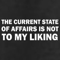 The Current State Of Affairs Is Not To My Liking Tumbler