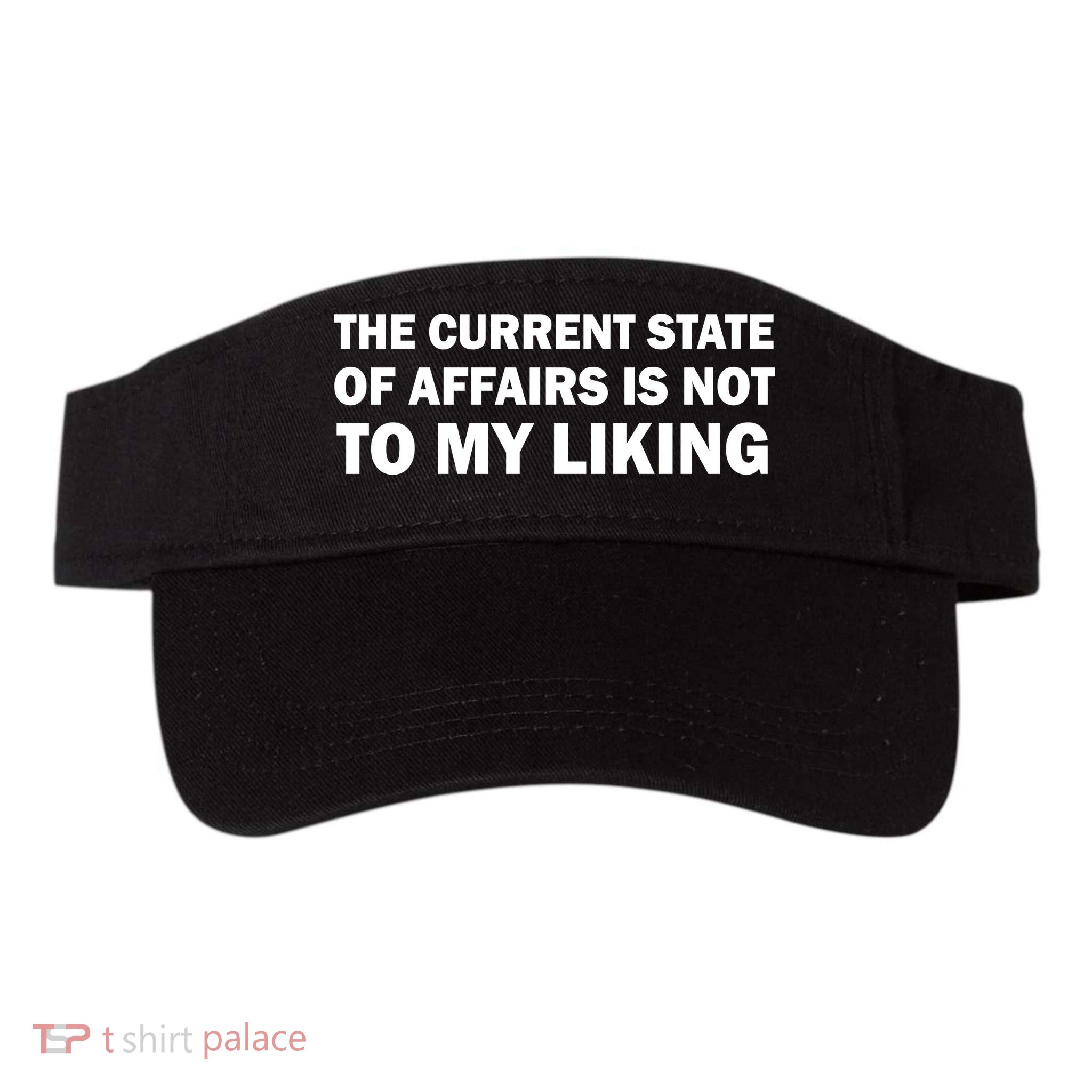 The Current State Of Affairs Is Not To My Liking Visor