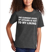 The Current State Of Affairs Is Not To My Liking Kids T-Shirt