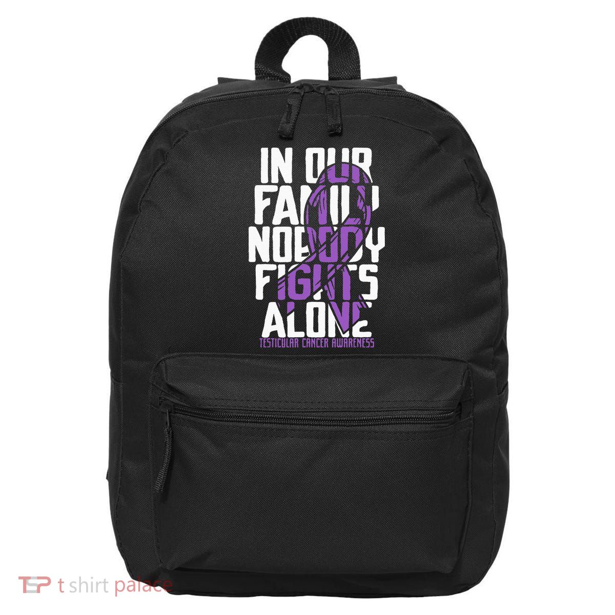 Testicular Cancer Support Family Testicular Cancer Awareness 16 in Basic Backpack