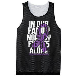 Testicular Cancer Support Family Testicular Cancer Awareness Mesh Reversible Basketball Jersey Tank