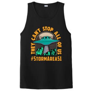 They CanT Stop All Of Us! Storm Area 51 Cool Gift PosiCharge Competitor Tank