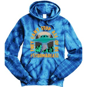 They CanT Stop All Of Us! Storm Area 51 Cool Gift Tie Dye Hoodie