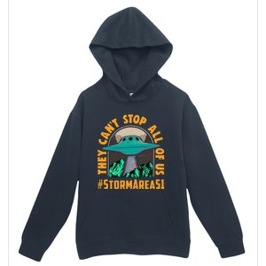 They CanT Stop All Of Us! Storm Area 51 Cool Gift Urban Pullover Hoodie