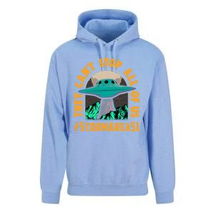 They CanT Stop All Of Us! Storm Area 51 Cool Gift Unisex Surf Hoodie