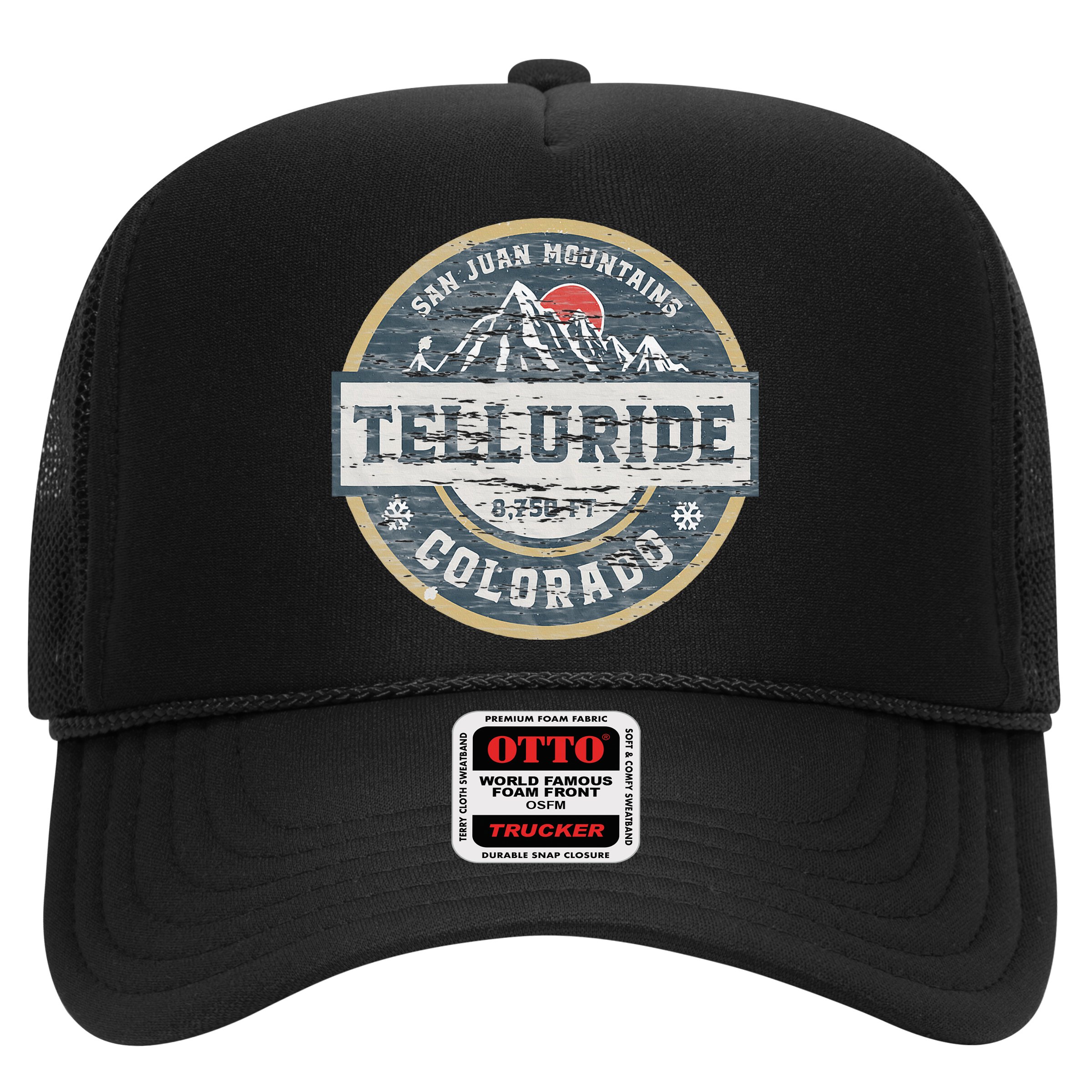 Telluride Colorado San Juan Rocky Mountains Skiing Hat