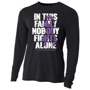 Testicular Cancer Support Family Testicular Cancer Awareness Cooling Performance Long Sleeve Crew