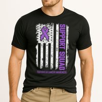 Testicular Cancer Support Squad Testicular Cancer Awareness Cooling Performance Crew T-Shirt