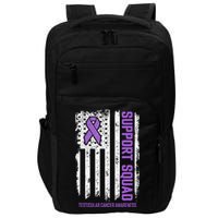 Testicular Cancer Support Squad Testicular Cancer Awareness Impact Tech Backpack