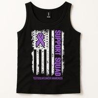 Testicular Cancer Support Squad Testicular Cancer Awareness Tank Top