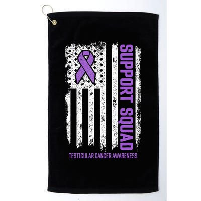 Testicular Cancer Support Squad Testicular Cancer Awareness Golf Towel