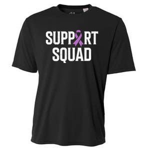 Testicular Cancer Support Squad Testicular Cancer Awareness Cooling Performance Crew T-Shirt