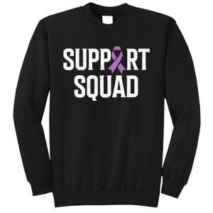 Testicular Cancer Support Squad Testicular Cancer Awareness Sweatshirt