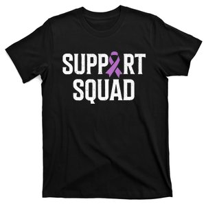 Testicular Cancer Support Squad Testicular Cancer Awareness T-Shirt