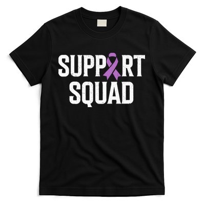 Testicular Cancer Support Squad Testicular Cancer Awareness T-Shirt