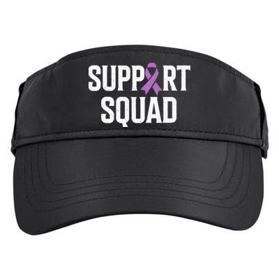 Testicular Cancer Support Squad Testicular Cancer Awareness Adult Drive Performance Visor