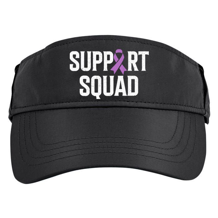 Testicular Cancer Support Squad Testicular Cancer Awareness Adult Drive Performance Visor