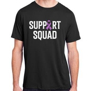 Testicular Cancer Support Squad Testicular Cancer Awareness Adult ChromaSoft Performance T-Shirt