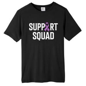 Testicular Cancer Support Squad Testicular Cancer Awareness Tall Fusion ChromaSoft Performance T-Shirt