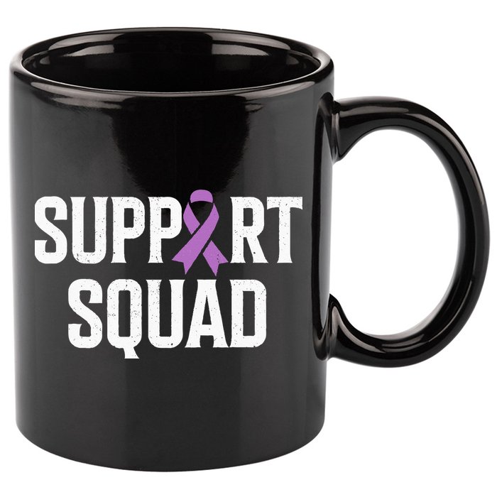 Testicular Cancer Support Squad Testicular Cancer Awareness 11oz C Handle Ceramic Mug