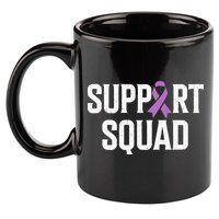 Testicular Cancer Support Squad Testicular Cancer Awareness 11oz C Handle Ceramic Mug