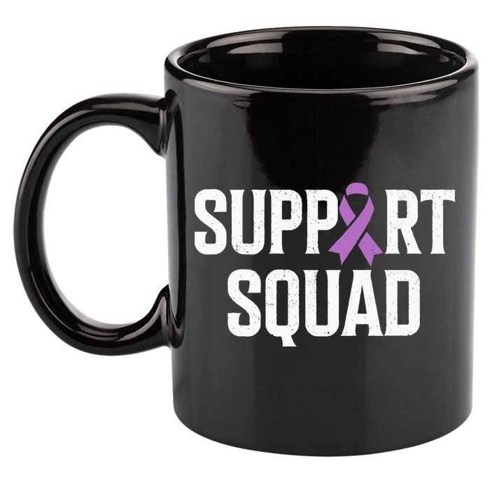 Testicular Cancer Support Squad Testicular Cancer Awareness 11oz C Handle Ceramic Mug