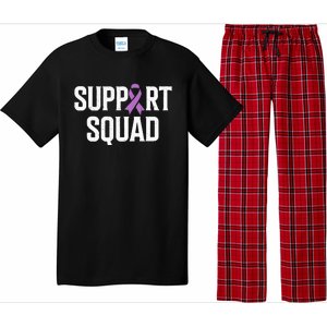 Testicular Cancer Support Squad Testicular Cancer Awareness Pajama Set