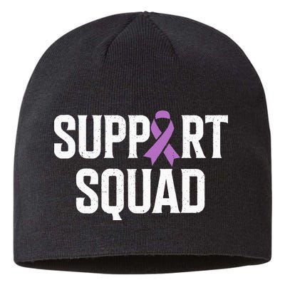Testicular Cancer Support Squad Testicular Cancer Awareness Sustainable Beanie