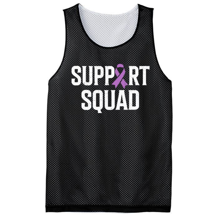 Testicular Cancer Support Squad Testicular Cancer Awareness Mesh Reversible Basketball Jersey Tank