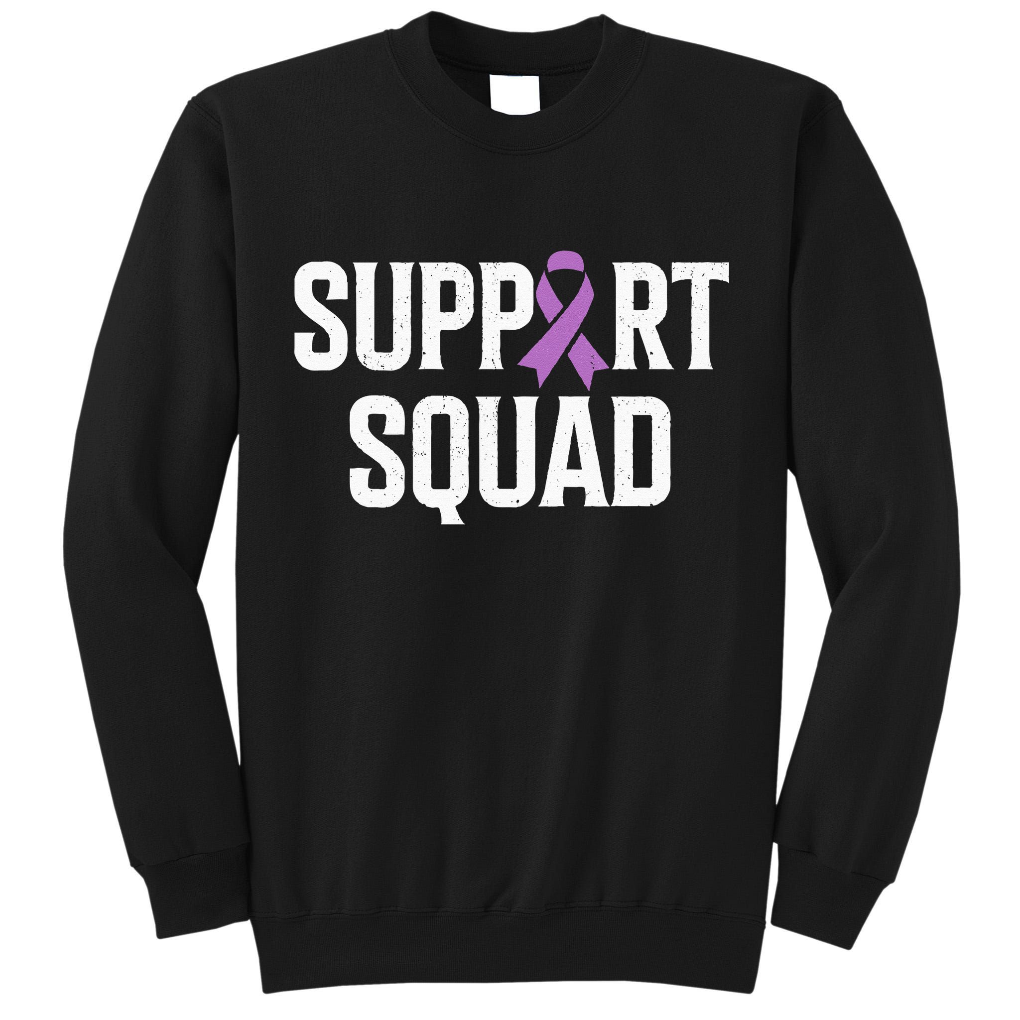 Testicular Cancer Support Squad Testicular Cancer Awareness Tall Sweatshirt