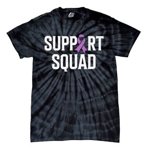 Testicular Cancer Support Squad Testicular Cancer Awareness Tie-Dye T-Shirt