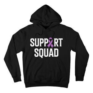 Testicular Cancer Support Squad Testicular Cancer Awareness Tall Hoodie