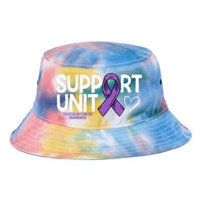 Testicular Cancer Support Unit Testicular Cancer Awareness Tie Dye Newport Bucket Hat